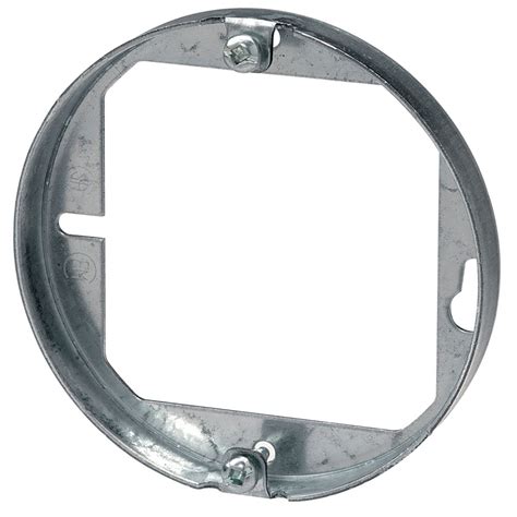 electrical junction box extension rings|4 inch round extension ring.